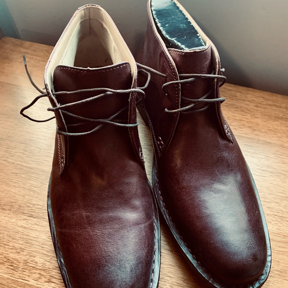 Sebago Tremont Smooth Brown Leather Chukka